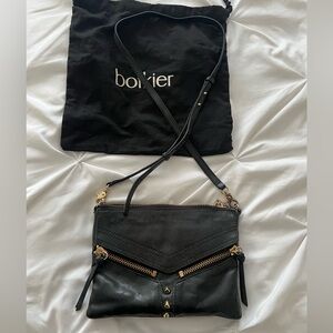 Black Botkier Trigger Leather Studded Crossbody